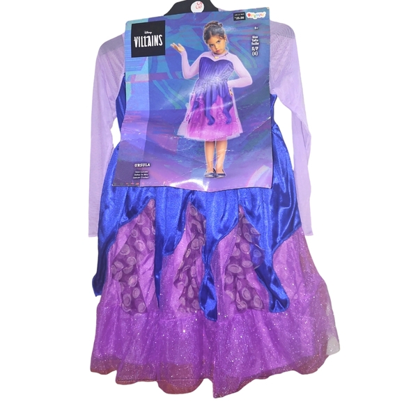 Disguise Other - Disney Villian Ursula Little Mermaid Costume Small (6) Disguise NWT